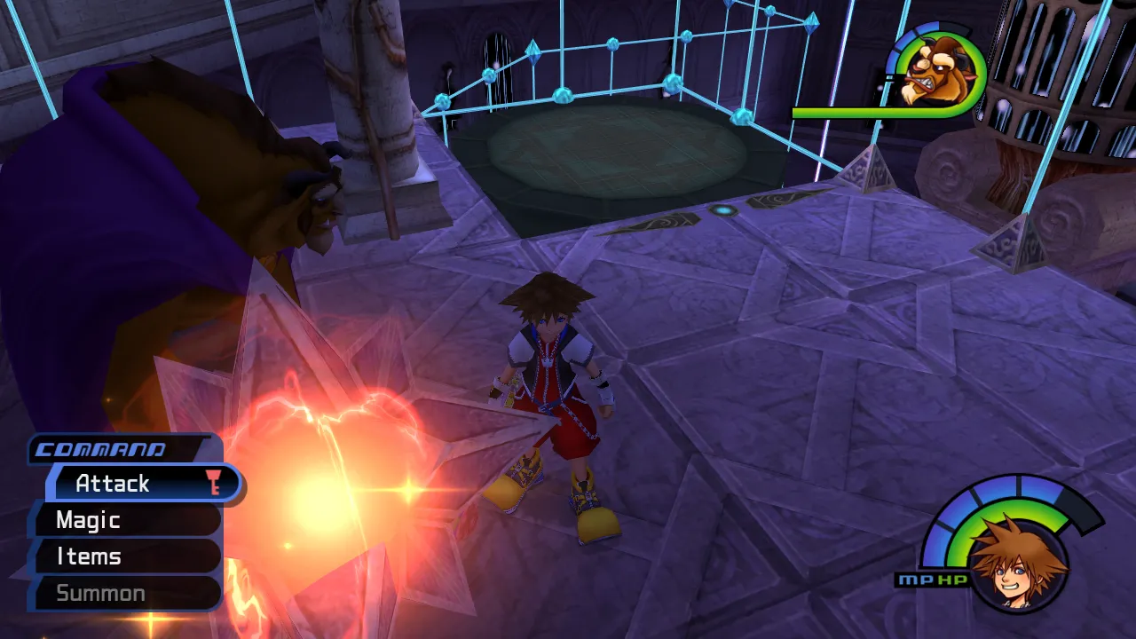 Hollow Bastion Lift Stop from Waterway Examine Node